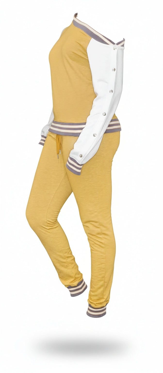 Varsity Jogger Set for Tall Women-Lady Spartan